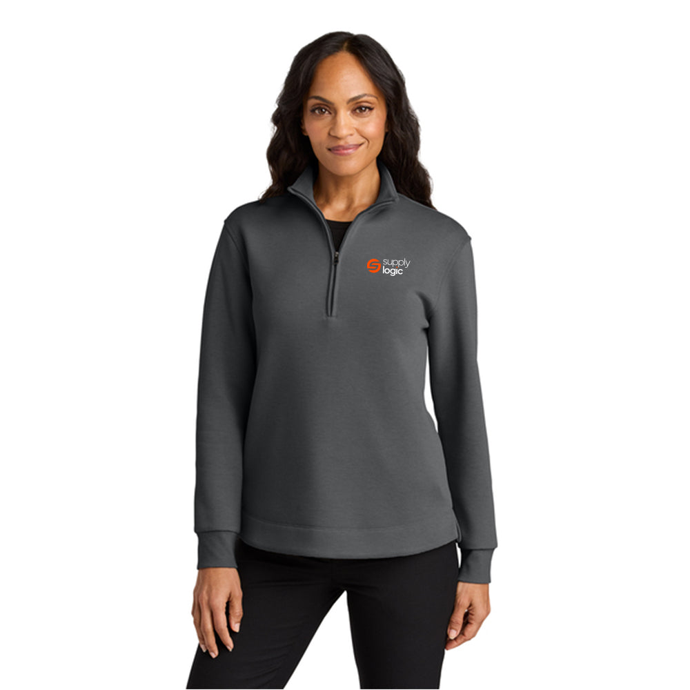 Port Authority Womens Wearever Signature Double Pique 1/4-Zip