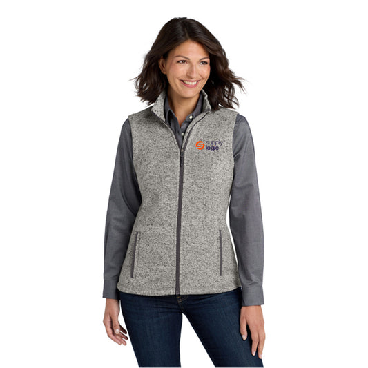 Port Authority Women's Sweater Fleece Vest