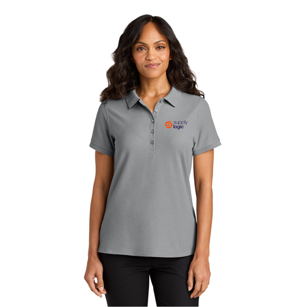 Port Authority Womens Wearever Signature Pique Polo