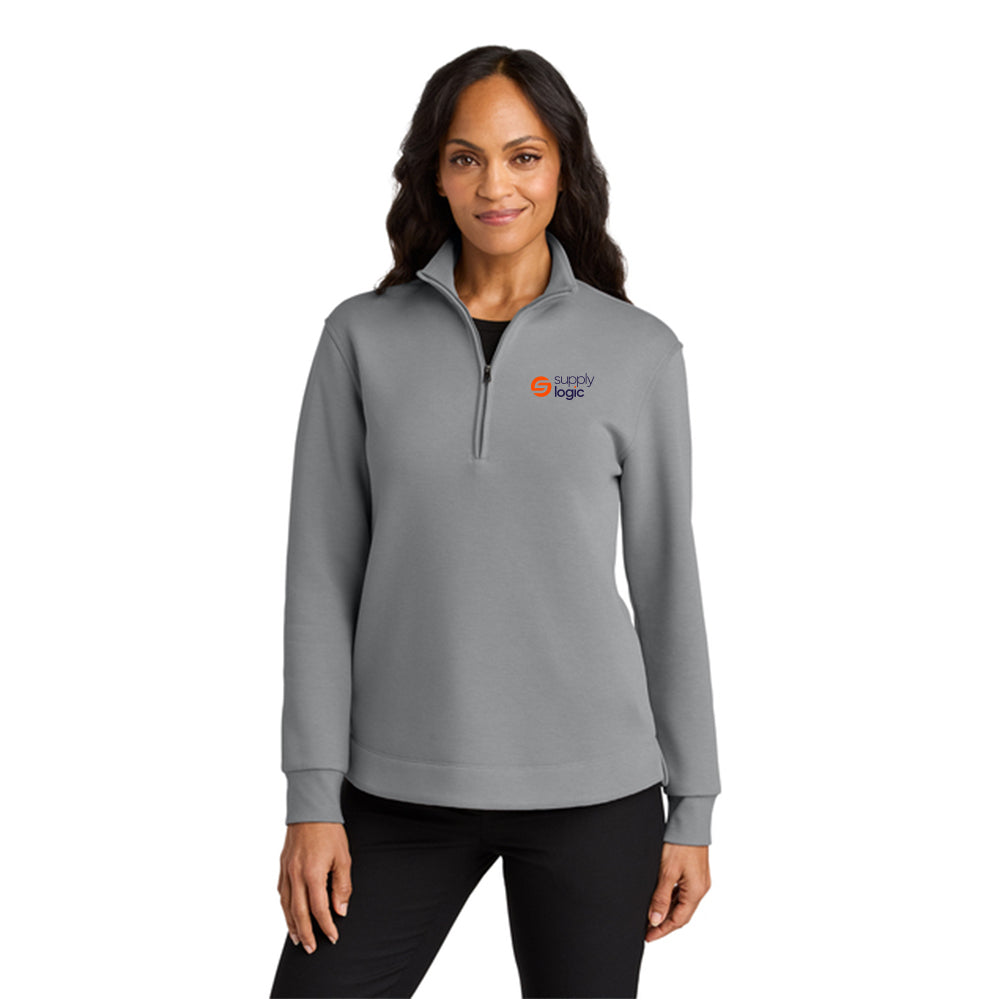 Port Authority Womens Wearever Signature Double Pique 1/4-Zip