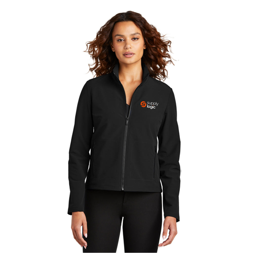 Mercer+Mettle Womens Stretch Soft Shell Jacket